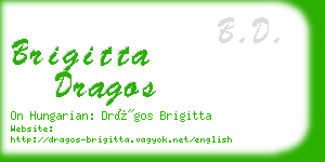 brigitta dragos business card